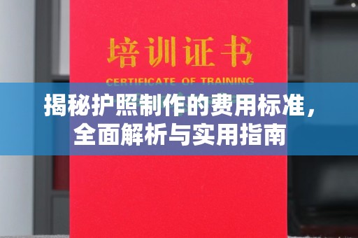 上街揭秘护照制作的费用标准，全面解析与实用指南